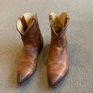 Frye short Cowboy boots size 9